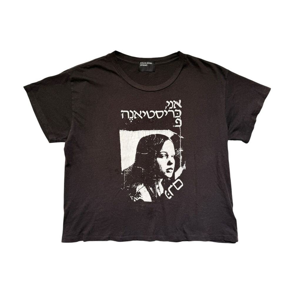 “Christiane F” graphic shirt